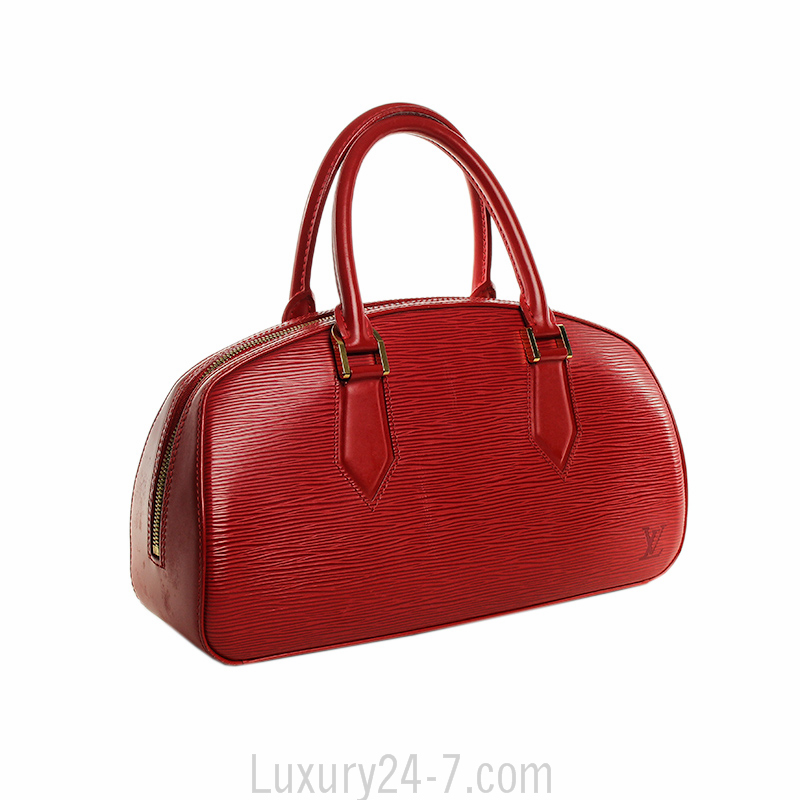 Louis Vuitton Red Epi Jasmin Handbag | eBay