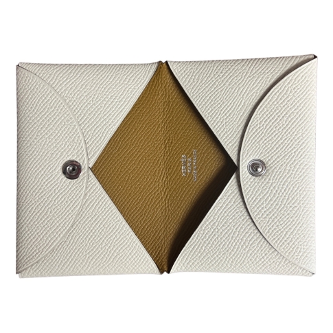 hermes calvi card holder