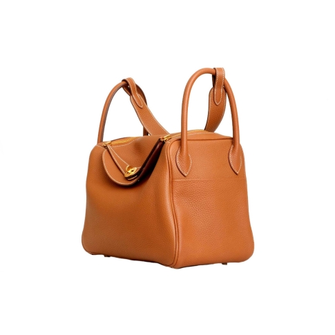 Hermès Gold Clemence Lindy 30 at the best price