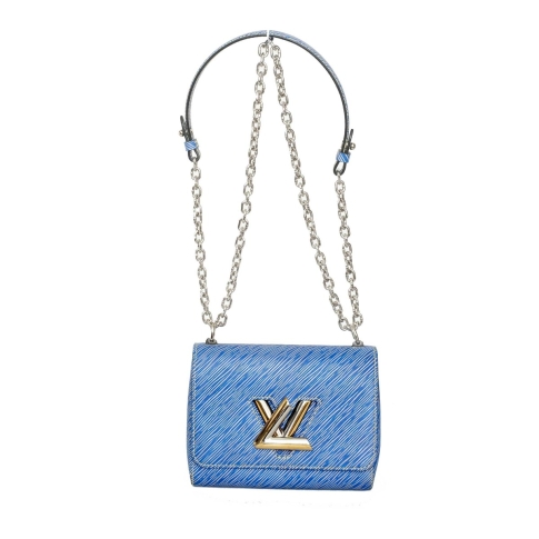 Twist MM Bag - Luxury Epi Leather Blue