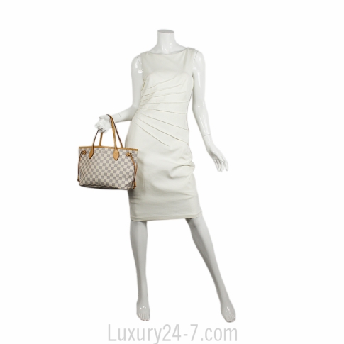 Damier Azur Neverfull PM amood White