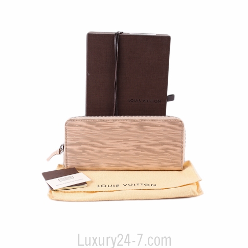 Louis Vuitton, Bags, Louis Vuitton Clemence Walletepi Leatherdune