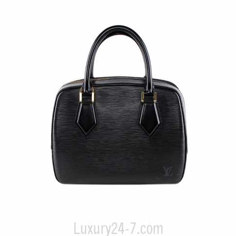 Louis Vuitton Black Epi Sablon Handbag