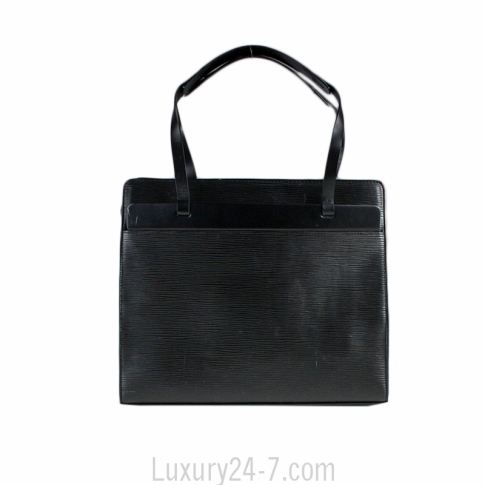 Louis Vuitton Louis Vuitton Croisette PM Black Epi Leather Shoulder