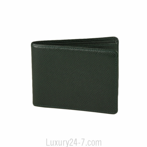 Louis Vuitton Tiaga Green Slender Mens Billfold Wallet at the best