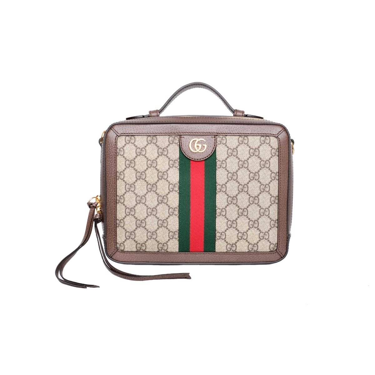 Gucci, GG Supreme Canvas Micro Cross-body Bag, Mens