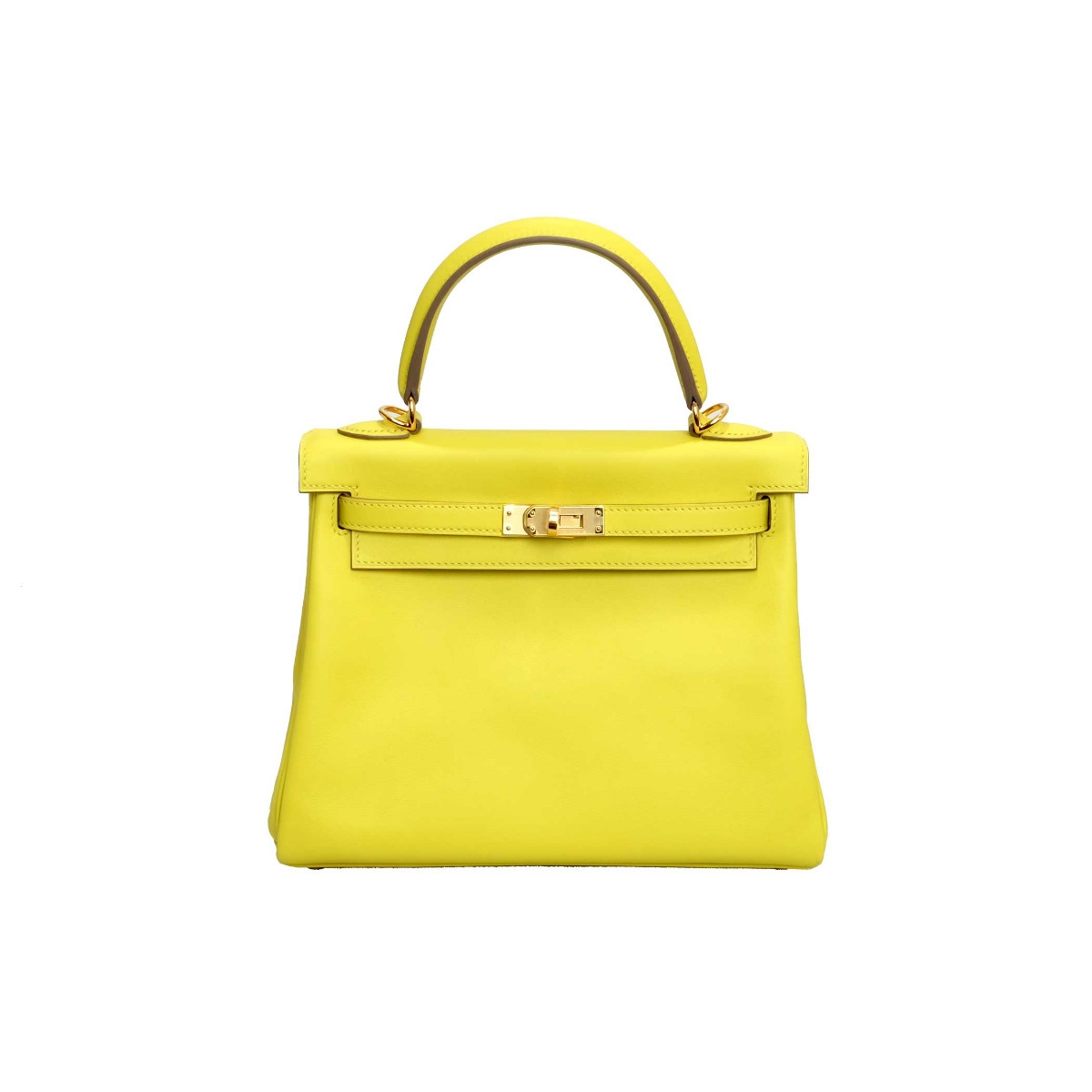 2020 Hermès Lime Swift Roturne Kelly 25 GHW at the best price