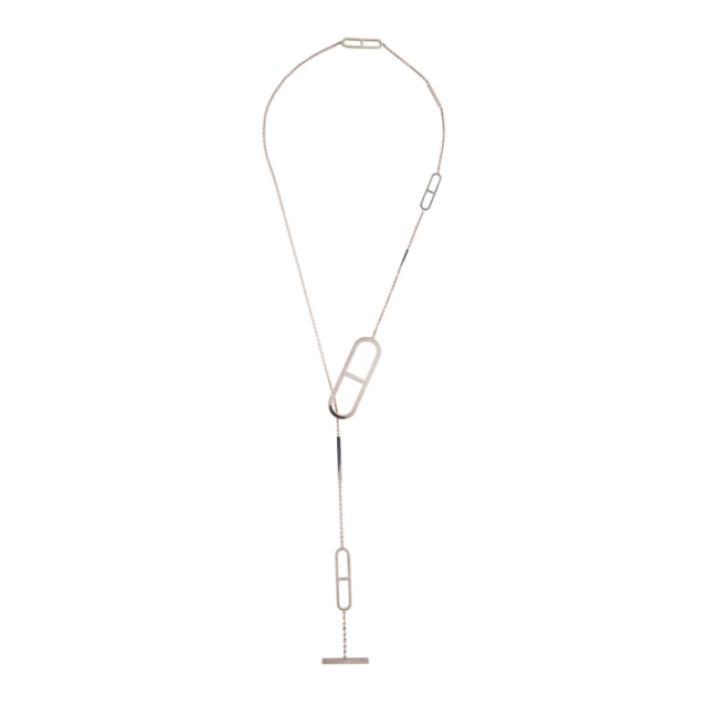 Hermes Ever Chaine D' Ancre Long Lariat Necklace