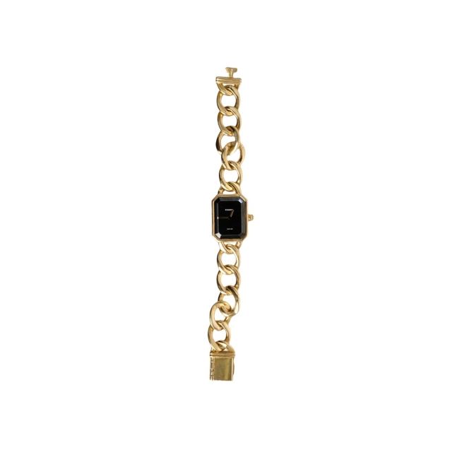 Chanel Gold Chain L Wristwatch 