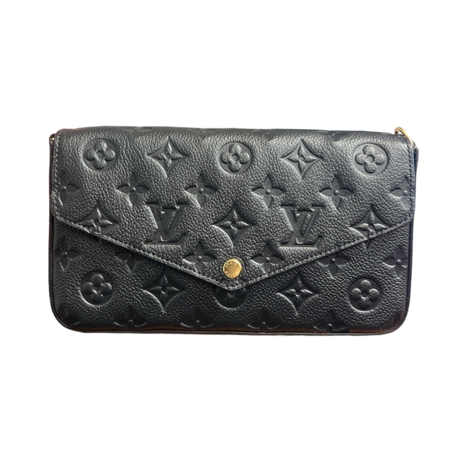 Louis Vuitton Black Empreinte Monogram  Felicie Pochette Bag