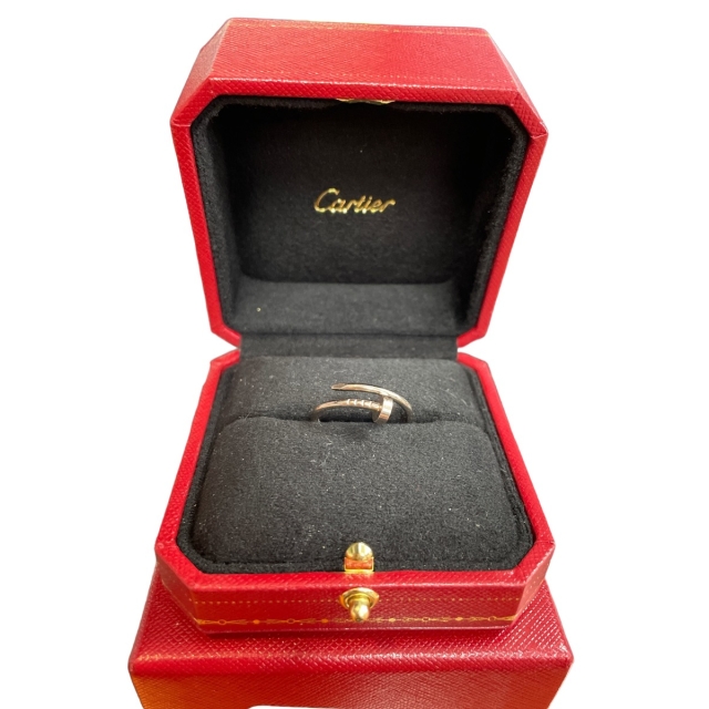 Cartier Juste Un Clou WGHW 18K Au750 57 Ring