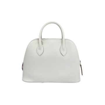 Hermes Evercolor White Sesame Verso 1923 Bolide 25 